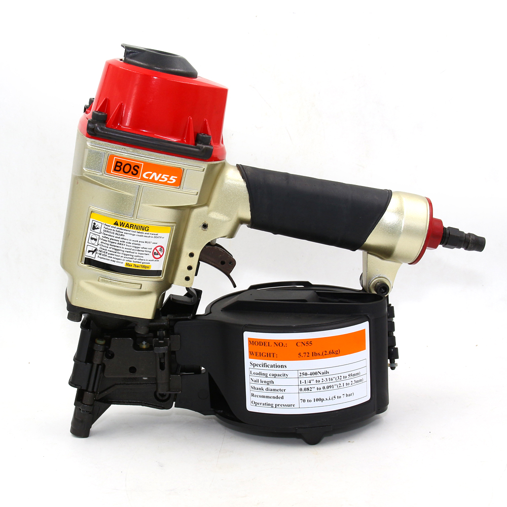 BOS CN55 ( 2" ) AIR COIL NAILER GUN / PALLET GUN